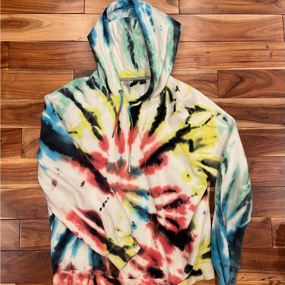 Volcom - TIE DYE PULLOVER HOODIE